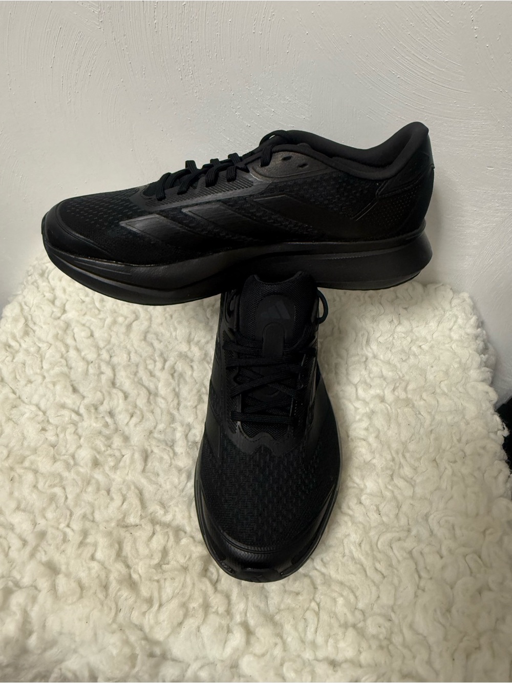 adidas Black Mesh Athletic Sneakers - Picture 5 of 6